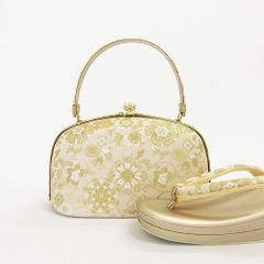 フォーマル草履バッグセット　フリーサイズ
