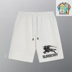 【今日WTO】Burberry War Horse Embroidery コットンショーツ-DT73