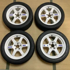TE37 MTE37 16インチ　４本セット　激レア⭐︎ 2025年最新】Yahoo!オークション -te37 16インチ 4穴の中古品