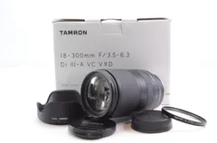【新品未開封】TAMRON18-300mm F3.5-6.3ソニーE Amazon.co.jp: タムロン TAMRON 18-300mm F3.5-6.3 Di III-A VC