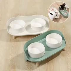 ☆犬用食器 フードボール 猫用食器 ペット 食器 犬用 猫 犬 食べやすい 餌台 餌やり 餌 ドッグフードのサムネイル