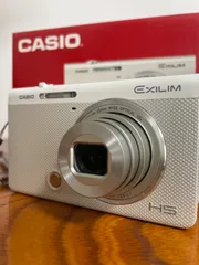 【箱&取説付き】カシオ EXILIM HS EX-ZR70 WE ホワイトのサムネイル