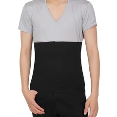 [fuwarism] 腹巻き メンズ シルク in コットン 腹巻 日本製 (M, ブラック) 1