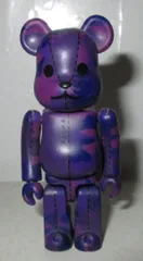 MEDICOMTOY BE@RBRICK BAPE PLAY FIRE CAMO. (PURPLE) 100%
