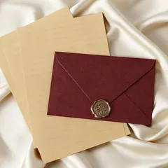 BOJIDO 手紙レターセット 封筒6枚 便箋20枚 封緘シール6枚 手紙セット ヴィンテージ風手紙セット 便箋適用します母の日 クリスマス 誕生日の宴会 結婚式の招待状 お祝いのカード レッド 1