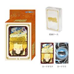 【風】NARUTO -ナルト- 疾風伝　シーンがいっぱいトランプ　収納ケース付き　エンスカイ　ジャンプ　4970381803544