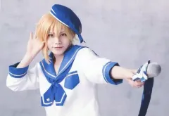 【中古】生写真(男性) 大崎捺希(仁兎なずな)/横型・上半身・ユニット衣装・左手伸ばし・キャラクターショット/舞台「あんさんぶるスターズ!エクストラ・ステージ～Judge of Knights～」トレーディングブロマイド