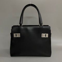 Salvatore Ferragamo サルヴァトーレフェラガモ ガンチーニ カーフ レザー 本革 トートバッグ