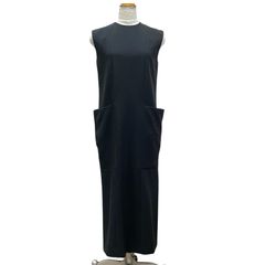 ▼マルゥ ユナイテッドアローズ ビックポケット ワンピース 34サイズ ブラック 黒 MARW UNITED ARROWS