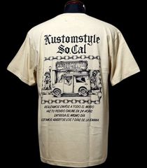kustomstyle カスタムスタイル Tシャツ (KST2511BE) world wide T-shirt カラー：ベージュ 5,500円(内税)