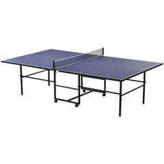 26＊3120■中古　折りたたみ式卓球台　移動キャスター式 卓球台 国際規格サイズ 折りたたみ セパレート式 移動キャスター付