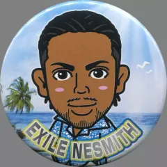 【中古】バッジ・ピンズ(男性) NESMITH(EXILE THE SECOND) アロハ衣装Ver. 缶バッジ EXILE TRIBE STATION限定カプセル景品