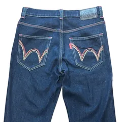 EDWIN XV J403XV ストレッチ ストレートデニム 濃紺 インディゴ キッズ160サイズ エドウィン