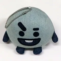 【中古】キーホルダー SHOOKY(シュガ) マスコット(デニム) 「BT21」 