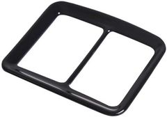 METYOUCAR 互換品ダイハツ ATRAI アトレー S700V S710V 2022に適用 ハザードボタンカバー リング ハザードスイッチ(ピアノブラック)