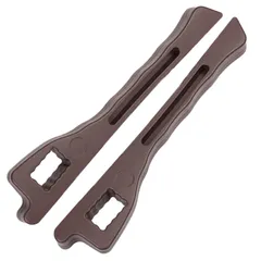 dack-in シートクッション 車 収納 車隙間収納 座席 クッション 隙間埋め 隙間クッション シートサイドポケット カー用品 運転席 助手席 2個 茶 [茶（左右セット）]