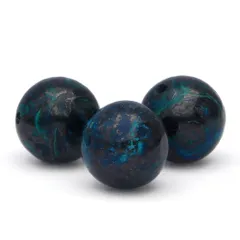 1粒売り クリソコラ 6mm パワーストーン バラ売り 天然石 パワーストーン ばら売り ビーズ 穴あき 1玉売り アクセサリー