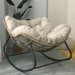 希少『台湾製』ロッキングチェア 揺り椅子 木彫り 彫刻 狼 RWroc1 希少『台湾製』ロッキングチェア 揺り椅子 木彫り 彫刻 狼