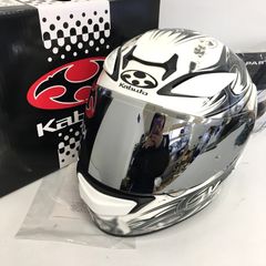 OGK KABUTO SHUMA FLAME フルフェイスヘルメット 除菌消臭済 Mサイズ パールホワイトブラック オートバイ ツーリング ライディング バイカー バイク用品 オージーケーカブト ◇TA2535