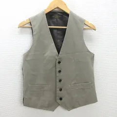 D■ナノユニバース/nano universe スーツベスト/ジレ【44】ベージュ系/MENS/4【中古】■