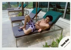 【中古】生写真(ジャニーズ) Snow Man/目黒蓮/横型・全身/海外(タイ)オフショット/公式生写真