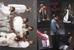 【中古】ポスター 両面ジャンボピンナップポスター(四つ折) Hey! Say! JUMP/King ＆ Prince Myojo 2020年7月号 綴じ込み付録 