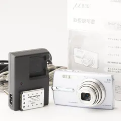 動作確認済み　OLYMPUS オリンパス　μ830 ミュー830 付属品あり Amazon | OLYMPUS デジタルカメラ μ830 (ミュー) シャンパンシルバー