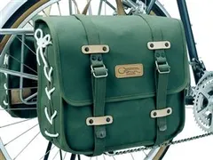 楽天市場】オーストリッチ DLX サイドバッグ グリーン(帆布) 自転車 サイドバッグ/車体装着バッグ : Be.BIKE