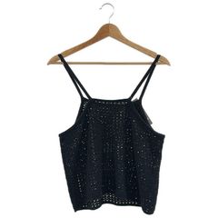 IENA (イエナ) 25080900411010 カギバリキャミ レディース ブラック ONE SIZE