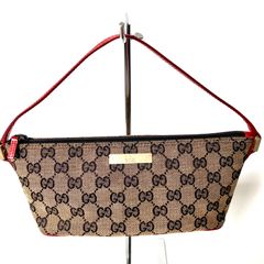 GUCCI グッチ アクセサリーポーチ GG柄 美品 - メルカリ