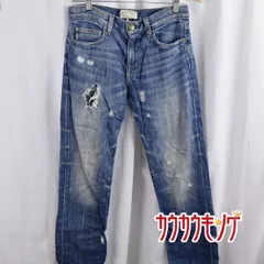 CURRENT ELLIOTT カレントエリオット ダメージ加工 デニム サイズ23 レディース