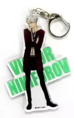 【中古】キーホルダー・マスコット(キャラクター) ヴィクトル・ニキフォロフ アクリルキーホルダー 「ユーリ!!! on ICE」 C91グッズ