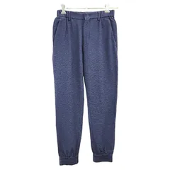 EMPORIO ARMANI エンポリオアルマーニ ワッフル生地 パンツ A1P960 A1202 メンズ 44 ネイビー 薄手 春夏 ジョガー 中古 T1のサムネイル
