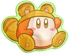 星のカービィ プププなピクニック ダイカットラグ カービィ ワドルディ セット 星のカービィ プププなピクニック ダイカットラグ カービィ