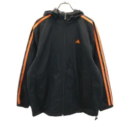 adidas アディダス 中綿ジャケット M ブラック メンズ 古着