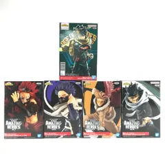 ◎BANPRESTO フィギュア 緑谷出久 AGE OF HEROES-DEKU-III ＋ THE AMAZING HEROES vol.17～20 「僕のヒーローアカデミア」 5種セット
