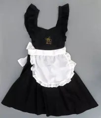 【中古】衣料雑貨 クロミ メイドエプロン ブラック M-Lサイズ 「サンリオキャラクターズ×アベイル」