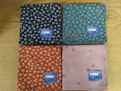 和柄ハンカチ4枚組②(未使用新品)