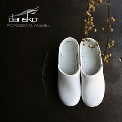 dansko（ダンスコ）プロフェッショナル オイルド レザー ホワイト ボックス ｜クロッグ サボ White Box PROFESSIONAL Oiled