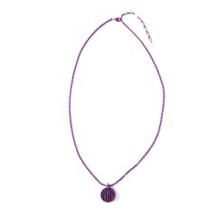 【PLMP】ネックレス "PLMP CIRCLE NECKLACE" / PURPLE
