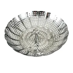 【新着商品】貝印 KAI ステンレス フリーサイズ 蒸し器 18～24cm用 食洗機対応 KAI KITCHEN 日本製 DH8069のサムネイル
