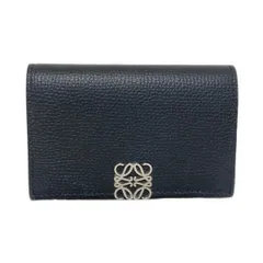 【美品】 LOEWE 黒 レザー 名刺入れ ブラック ロエベ LOEWE ロエベ カードケース BUSINESS CARDHHOLDER C660M97X05 メンズ