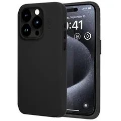 MOFT iPhone 15 MOVAS? レザーケース 【 ストラップホルダ2個付属 】 MagSafe対応 レンズガード 耐久テストクリア 1.5m落下防止 高反発ボタン 全面保護 保護ケース 高耐久 傷や汚れに強いiPhone15 Pro ProMa 1のサムネイル