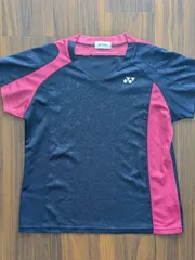 YONEX ヨネックス VERYCOOL レディース ゲームシャツ ユニフォーム L ネイビー ピンク