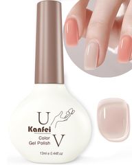 【迅速発送】kanfei ジェルネイル トップコート ベースコート 13ml ノンワイプ 拭き取り不要 大容量 UV/LED対応