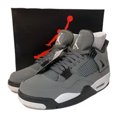 新品 19年 NIKE AIR JORDAN 4 RETRO  COOL GRAY US9.5 27.5cm ナイキ エアジョーダン 4 レトロ クールグレー