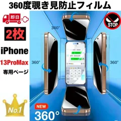 【2枚セット】360度 覗き見防止フィルム iPhone13PROMAX フィルム 13 PRO MAX 保護フィルム iPhone13 PROMAX フィルム アイフォン13 PROMAX 保護 アンチグレアフィルム iphone 13プロマックス