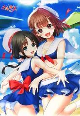 【中古】タペストリー [単品] 宮森ゆず＆秋月つづり B2タペストリー 「PS4/PS VITAソフト メルキス 完全生産限定版 Amazon限定版」 同梱特典