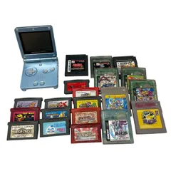 NK19 Nintendo ゲームボーイアドバンス本体　アドバンス用ソフト　ゲームボーイ用ソフト　まとめ売り