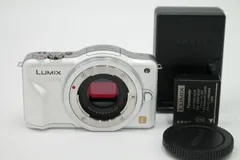 ■美品■ PANASONIC ルミックス GF3 ボディ シェルホワイト LUMIX DMC-GF3-W
